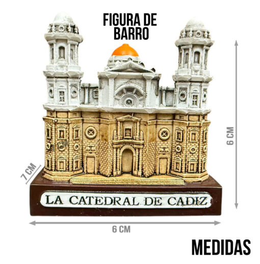 FIGURA DE BARRO CATEDRAL DE CADIZ  - Imagen 2