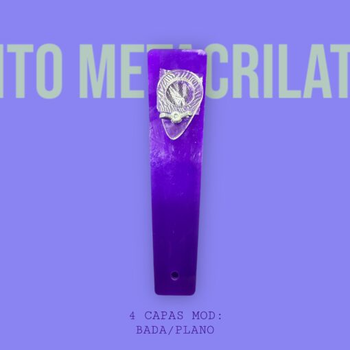 Pito Metacrilato 4 Capas Modelo MORADO BADAPLANO