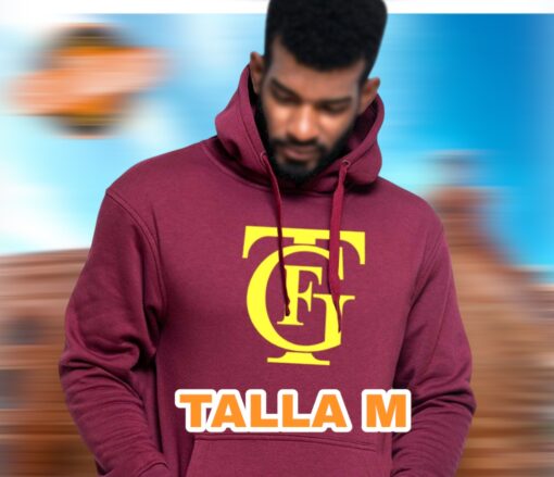 SUDADERA GTF . CON CAPUCHA TALLA M