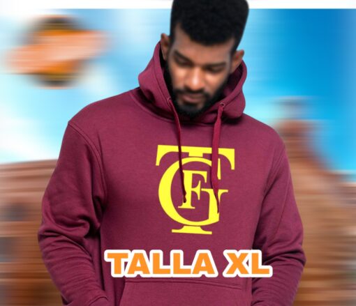 SUDADERA GTF . CON CAPUCHA TALLA XL