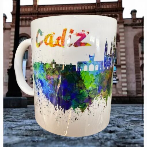 TAZA. SKYLINE CADIZ