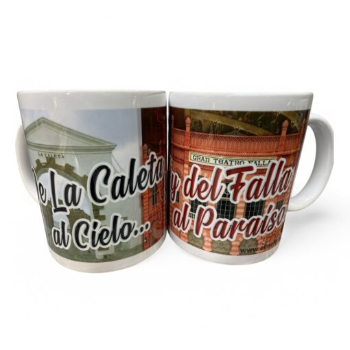 TAZA. DE LA CALETA AL CIELO Y DEL FALLA AL PARAISO - Imagen 2