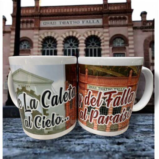 TAZA. DE LA CALETA AL CIELO Y DEL FALLA AL PARAISO