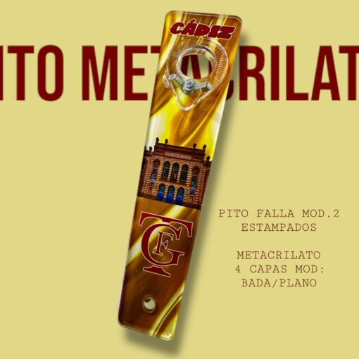 PITO ESTAMPADO FALLA Mod 1 - Imagen 2